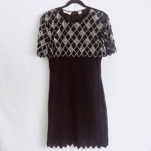 Vintage 1980s sequence Mini dress